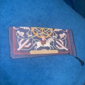 Thierry Lasry Blue and Yellow Eyewear Pouch